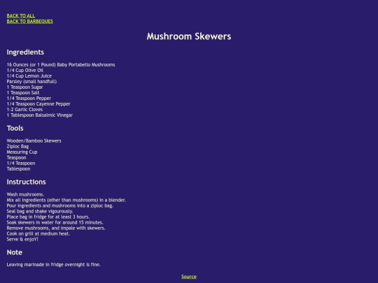 recipies/barbeques/mushroom_skewers screenshot