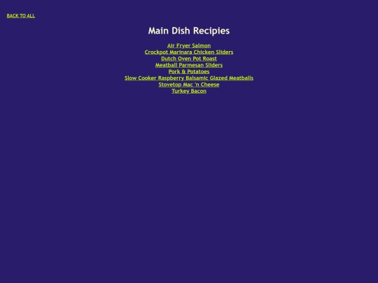 recipies/main_dishes/homepage screenshot