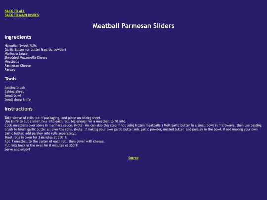 recipies/main_dishes/meatball_parmesan_sliders screenshot