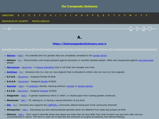 thetransgenderdictionary/a screenshot