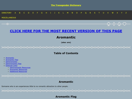 thetransgenderdictionary/a/aromantic screenshot