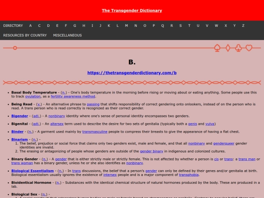 thetransgenderdictionary/b screenshot
