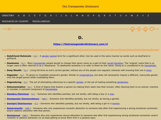 thetransgenderdictionary/d screenshot