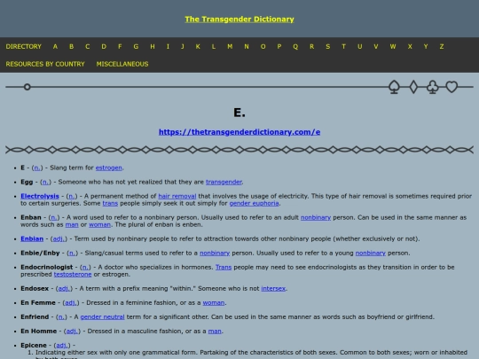 thetransgenderdictionary/e screenshot