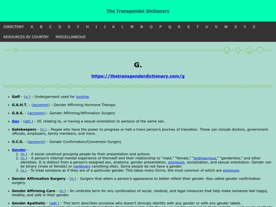 thetransgenderdictionary/g screenshot