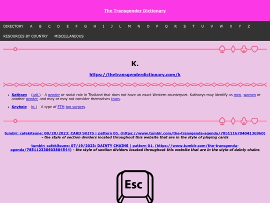 thetransgenderdictionary/k screenshot