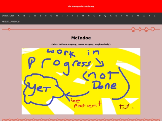 thetransgenderdictionary/m/mcindoe screenshot