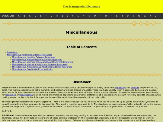 thetransgenderdictionary/miscellaneous screenshot