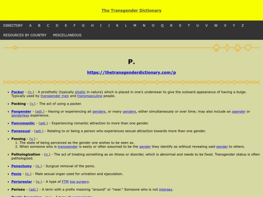 thetransgenderdictionary/p screenshot