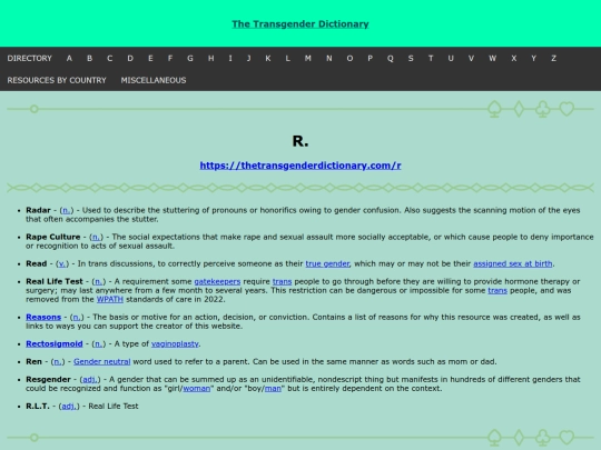 thetransgenderdictionary/r screenshot