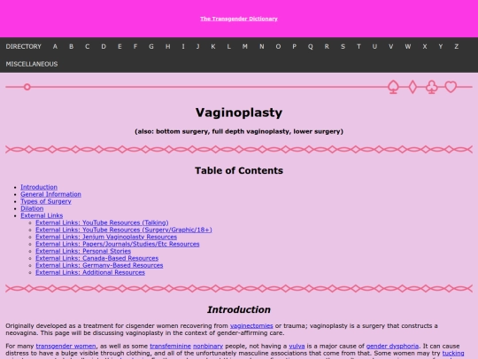 thetransgenderdictionary/v/vaginoplasty screenshot