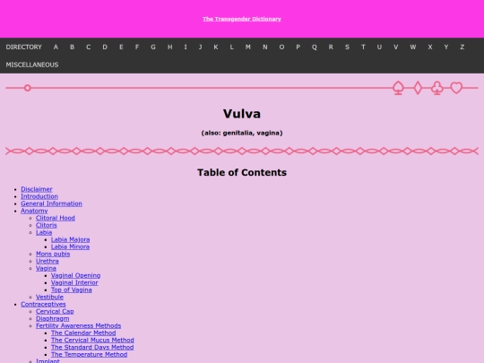thetransgenderdictionary/v/vulva screenshot