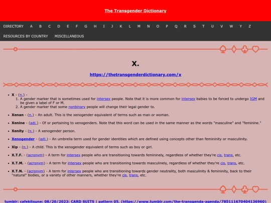 thetransgenderdictionary/x screenshot