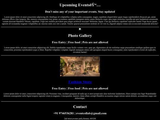 Events/event screenshot