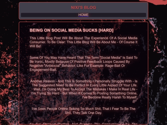 seiten/blog-socialmediarant/blog screenshot