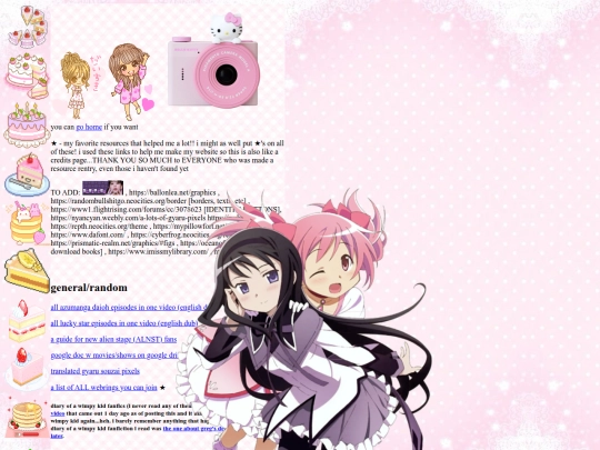 links screenshot