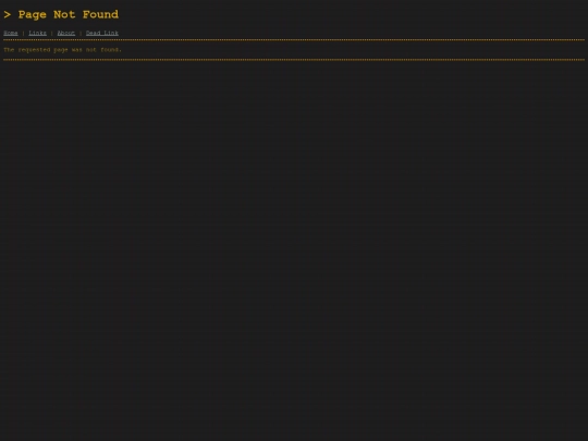 not_found screenshot