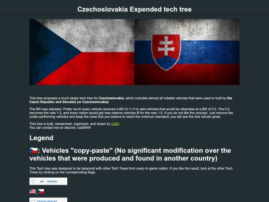 czechoslovakia_expended_tech_tree screenshot