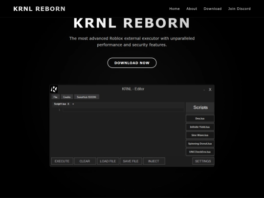 KRNL-REBORN_project/Public screenshot