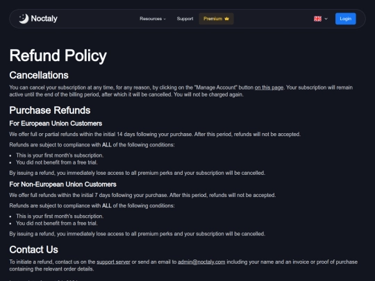 Noc Source Dumbass/refund screenshot