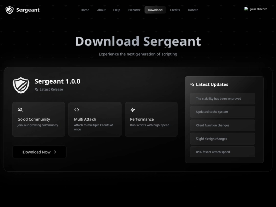 Sergant Int/Download/www.Sergeant.Now.Download screenshot