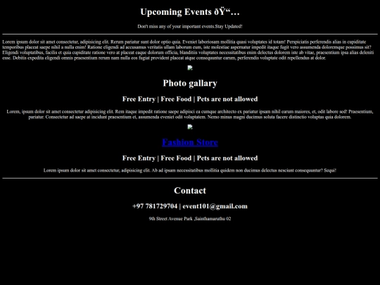 Event/event screenshot