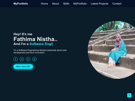 My portfolio screenshot