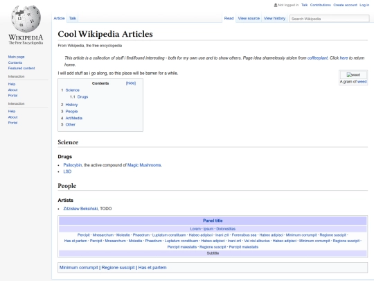 wikipedia-template/wiki screenshot