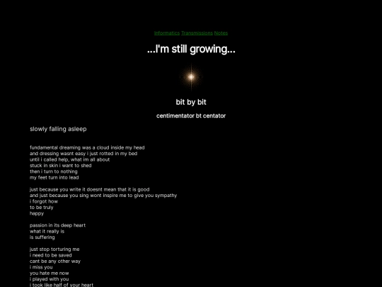 notes screenshot