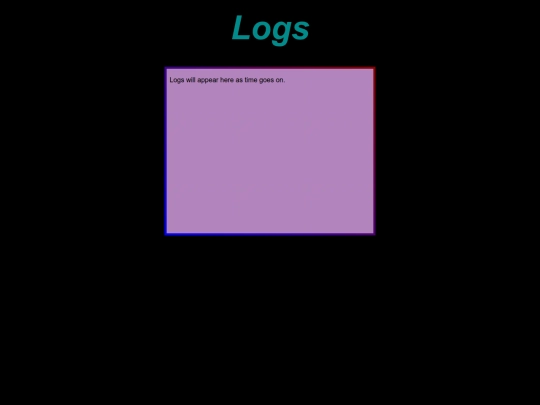logs screenshot