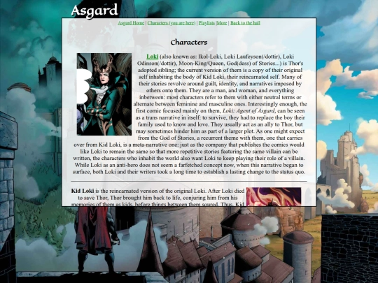 asgard/characters screenshot