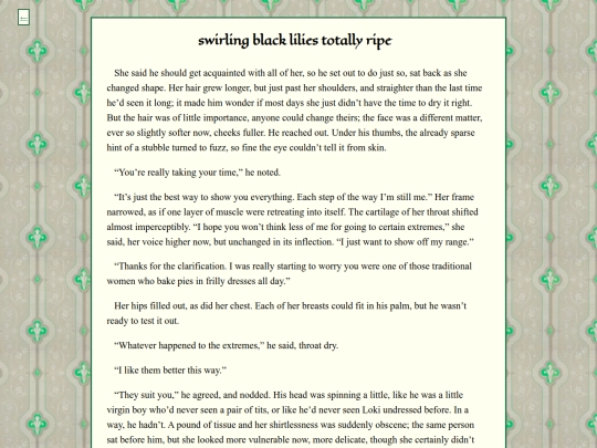 asgard/writing/blacklilies screenshot