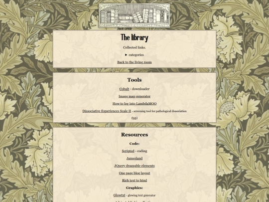 library screenshot