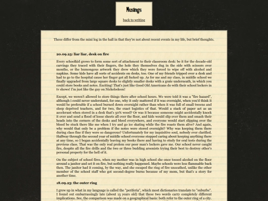 notebook/musings screenshot