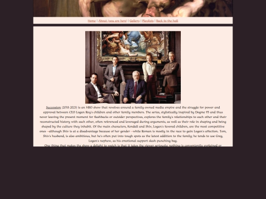 succession/about screenshot