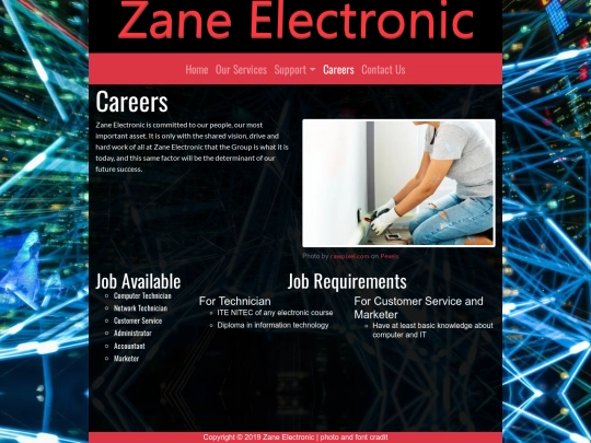 careers screenshot