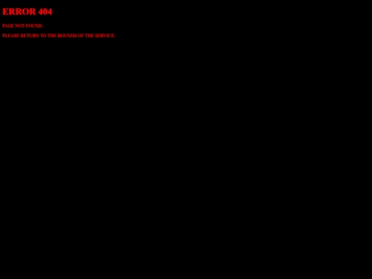 not_found screenshot