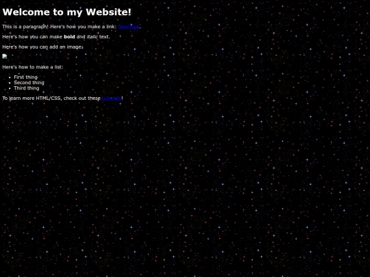 html/test/test screenshot