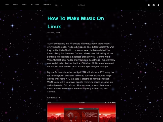 posts/2026-05-19-How-To-Make-Music-On-Linux screenshot