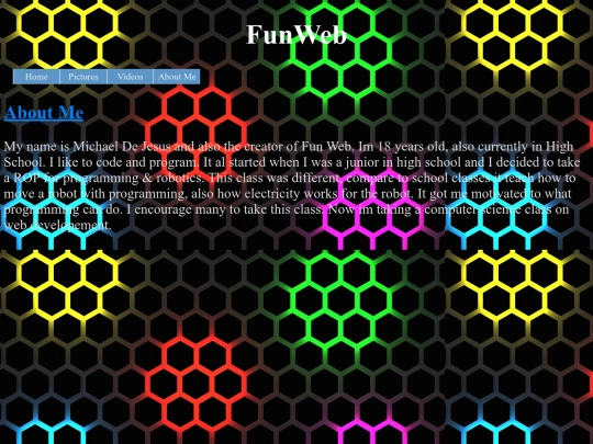 FunWebG screenshot