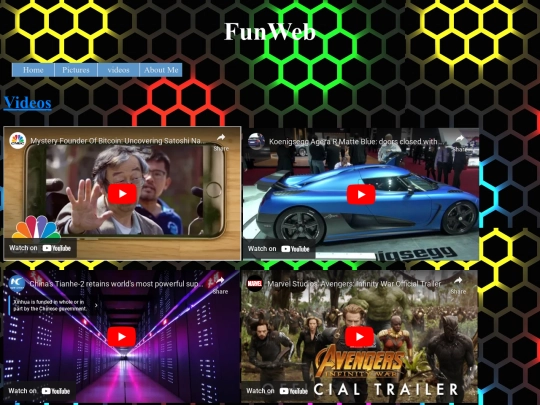 FunWebV screenshot