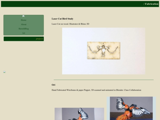 Fabrication screenshot