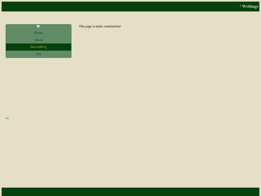 Sketchblog screenshot