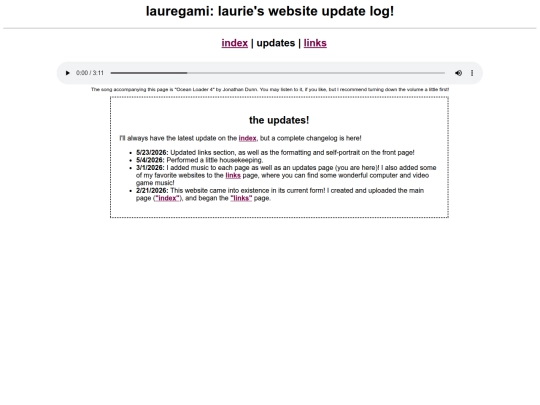 updates screenshot