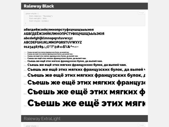 css/Raleway/demo screenshot