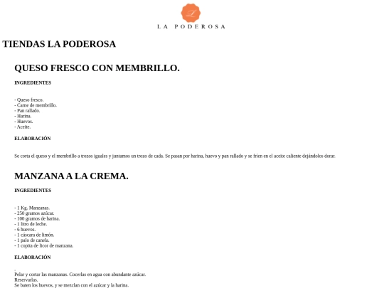 Platos Dulces screenshot