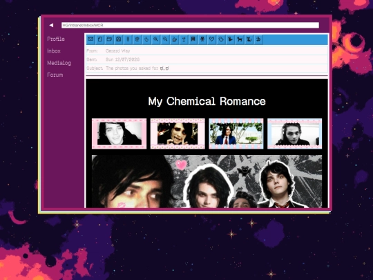 Inbox/MCR screenshot