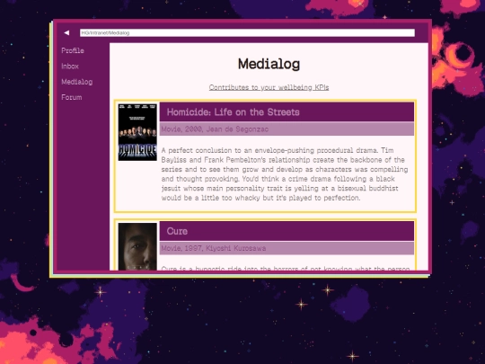 Medialog screenshot