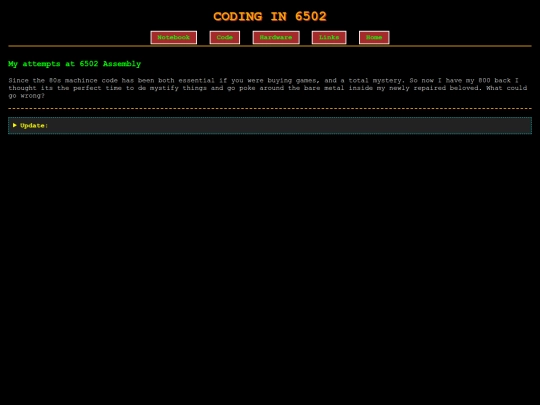 6502 screenshot