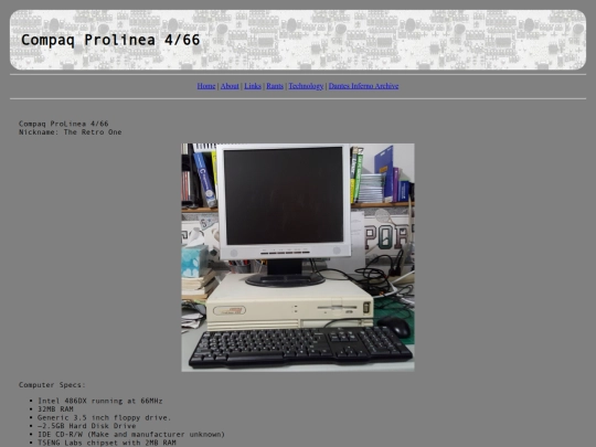 compaq_prolinea_466 screenshot